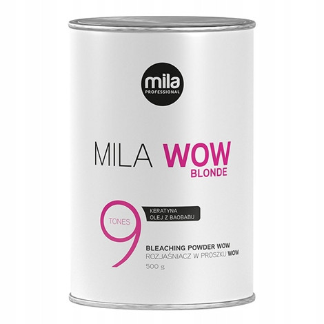  MilaProfessional Bleaching Powder Power Wow Haaraufheller 9 Töne