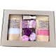  MEGA GESCHENK zum Geburtstag Kosmetikset Box Seife Rosen Salz Shea Seife