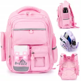   Schulrucksack Bivacc Fizzberry für Mädchen - Perfekt Organisiert & Sicher ins Schuljahr 2024/2025
