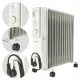  Volteno 2500 W Ölradiator weiß, grau