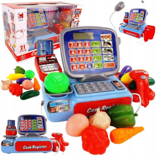  Kinderkasse GROSSES INTERAKTIVES 21-in-1-SET