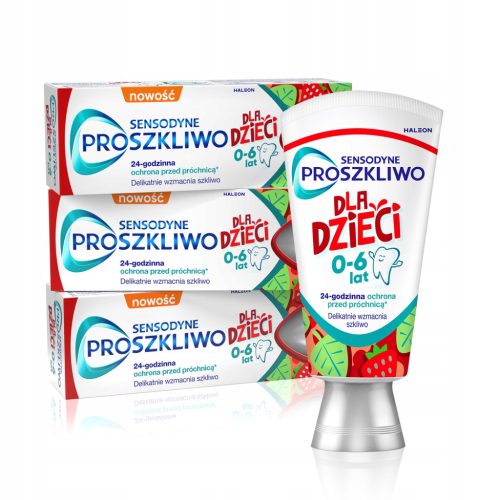  Sensodyne ProSzkliwo Zahnpasta mit Fluorid für Kinder 0-6 Jahre 50 ml