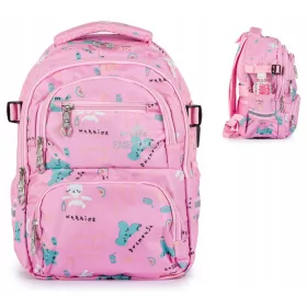   Schulrucksack Bivacc Fairytale für Mädchen – Pastellfarben und Hohe Funktionalität