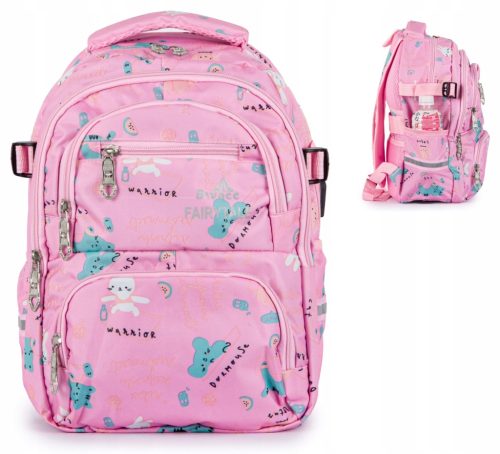 Schulrucksack Bivacc Fairytale für Mädchen – Pastellfarben und Hohe Funktionalität
