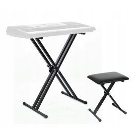  KEYBOARDSTÄNDER ORGELTASTE + SCHWARZE BANK