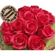  GROSSER Seifenstrauß mit 18 ROSEN Duftende Seifenrosen anstelle von lebenden Blumen