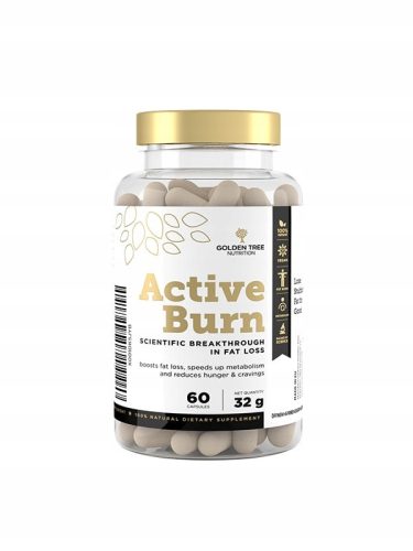Effektiver Fettverbrenner Active Burn mit natürlichen Extrakten - Vegan