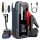  Starker Starthilfe-Booster, 150 W, Powerbank-Pumpe, 24.000 mAh + Klemmen