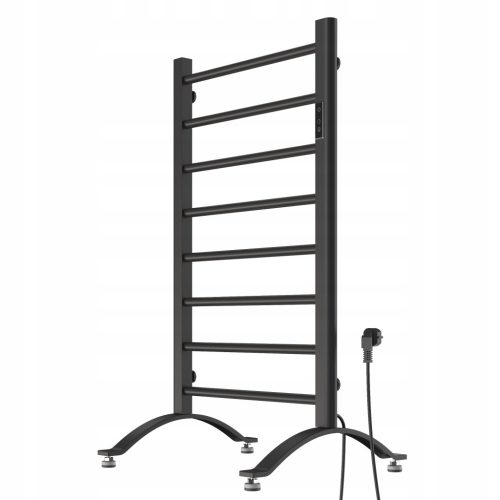  Elektrischer Badheizkörper 200W 500 x 800 mm SCHWARZ