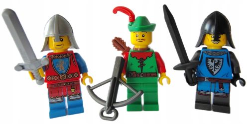  LEGO Castle Knights Falcon Lion Forestman Waffen NEU 3tlg