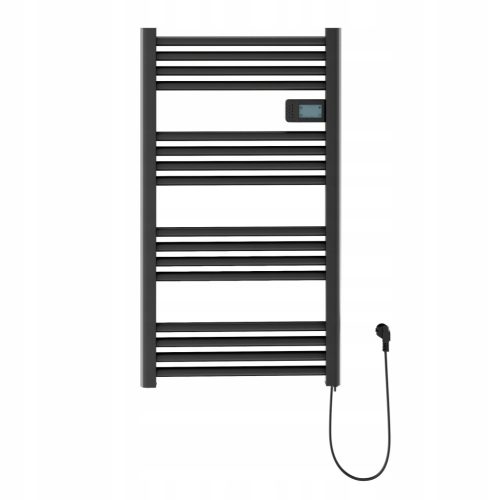  Elektrischer Badheizkörper 500 W 540 x 960 mm schwarz