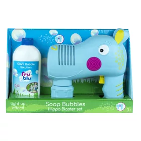  Fru Blu Seifenblasen Blaster Hippo Set - flüssig