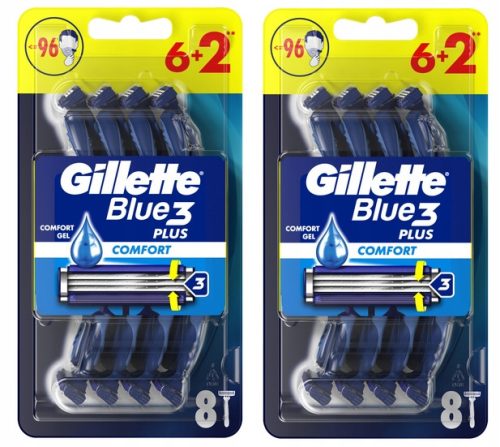  Gillette Blue 3 Comfort Einwegrasierer 8 Stk.