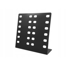    DOPPELBRILLENSTÄNDER für 12 Stück, PLEXI-DISPLAY PLEXI 3 mm schwarz