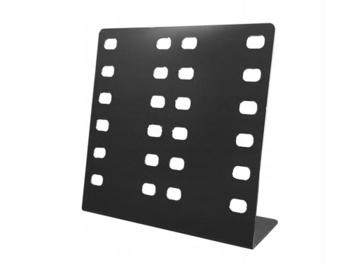  DOPPELBRILLENSTÄNDER für 12 Stück, PLEXI-DISPLAY PLEXI 3 mm schwarz