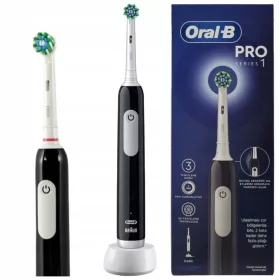    ELEKTRISCHE ZAHNBÜRSTE | ORAL B CROSS ACTION PRO | SCHWARZ STARK