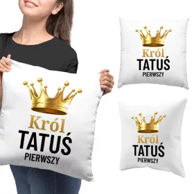    König Daddy erstes Kissen, Geschenk zum Vatertag, Geburtstag