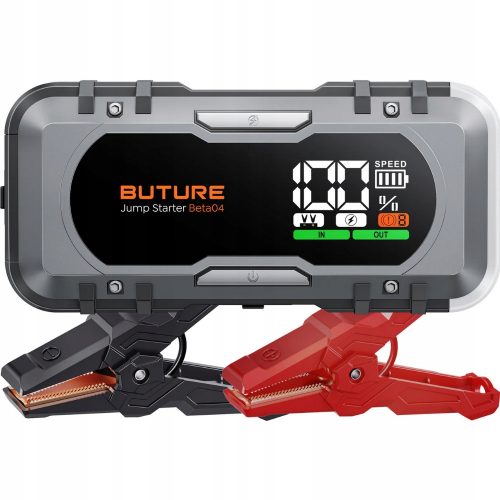  LEISTUNGSSTARKES STARTGERÄT BOOSTER JUMP STARTER 6000A 65W PD 27Ah
