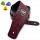  P&P Burgunder Flora Gitarrengurt aus veganem Leder ANKLE Gitarrengurt