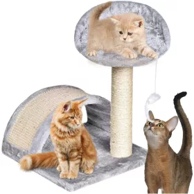    Niedriger Kratzbaum, Bett, Kratzbaum, Memphis Tower bis 60 cm