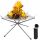  Tragbarer, faltbarer Garten-Feuerplatz, Mini-Grill, Lagerfeuer, Camping, Tourist