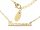  Halskette, Chirurgenstahl, Gold, Name ZUZANNA, neu