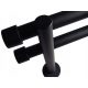 Doppelte Gardinenstange 19 mm + 19 mm 200 cm