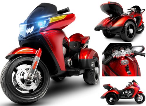  Joy4kids Motor Weiß, Rot, Blau