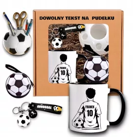    Fußball-Spieler-Set, Geschenk-Toolbox-Tasse zum Geburtstag eines Jungen