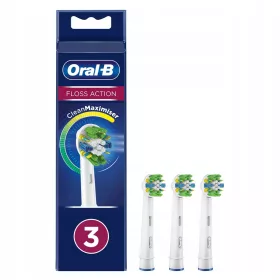  2x ORIGINAL ORAL-B 3D WHITE FLOSS ACTION ZAHNBÜRSTENKOPF
