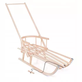  Traditionelle Holzschlitten-Kinderwelt