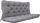  Ambientehome Kissen 120 x 50 x 8 grau
