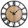  Janus Wanduhr Beige, Schwarz, Creme, Brauntöne, Mehrfarbig 38cm
