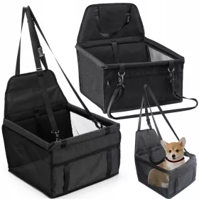    TRANSPORTER FÜR HUNDE, KATZEN, AUTOSITZ FÜR AUTOSITZTASCHE