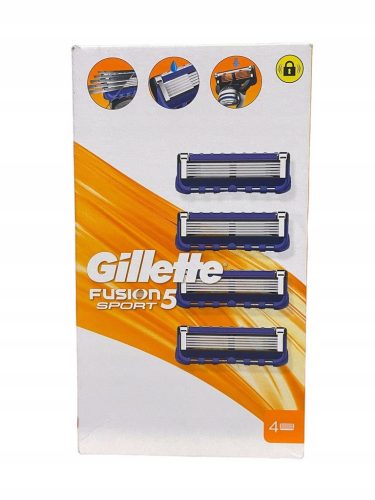 Gillette FUSION5 SPORT Rasierereinsatz 4 Stk