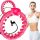  Hula Hoop mit Noppen Asato 45 cm rosa