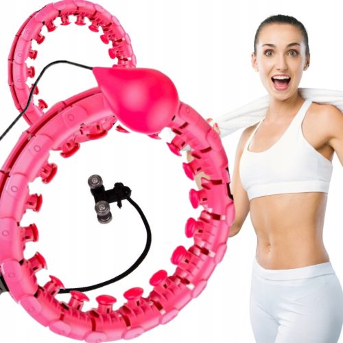  Hula Hoop mit Noppen Asato 45 cm rosa