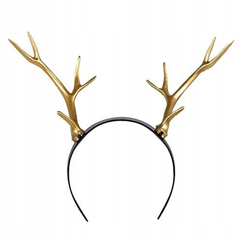 Boland 50025 Hirschgeweih-Stirnband, Gold