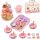  Tee-Tee-Set für kleine Mädchen, Geschenk für Kinder, Spielzeug-Tee-Set, Prinzessinnen-Teezeit