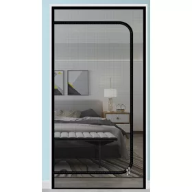  Katzen-Moskitonetz, kratzfeste Netztür mit Reißverschluss