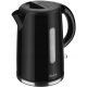  Amica Kunststoff-Wasserkocher 1,7 l, schwarz