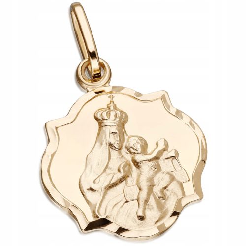  DOPPELSEITIGE GOLDMEDAILLE SKAPLER DER GOTTESMUTTER 585