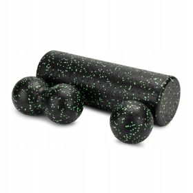  TREXO TRX-MST045 Massageset groß schwarz/gelb L EPP-Schaum