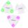  Gitarrenplektren / Gitarrenpicks 3 Stk.