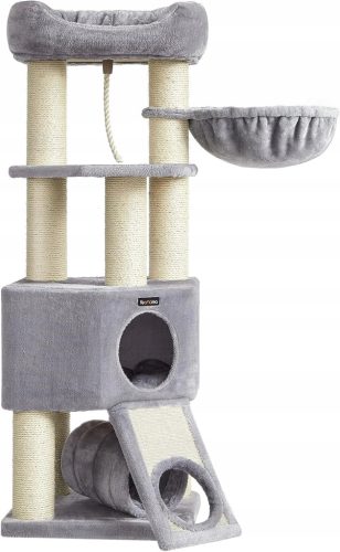  Hoher Kratzbaum, Bett, Kratzmatten, Kratzbaum, Feandrea-Turm 101 - 160 cm