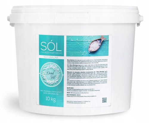  NATÜRLICHES SALZ AUS DEM TOTEN MEER 10 kg IMPORTEUR