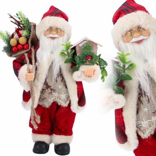  HEILIGER KLAUS, eine GROSSE skandinavische Weihnachtsfigur