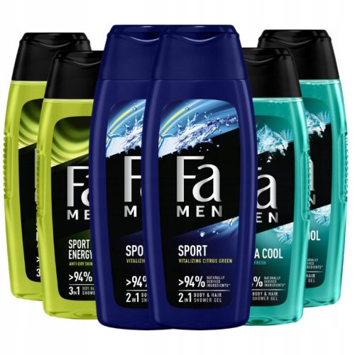  Fa MEN 6 x 400 ml Duschgel