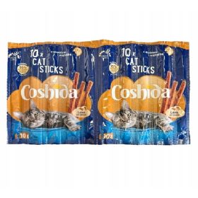  Coshida Katzensticks mit Geflügel und Leber, 10 Stück