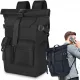  GROSSER URBAN ROLLTOP-RUCKSACK FÜR HERREN, 27 L, LANGLEBIG